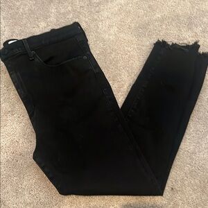 Womens A&F Super Skinny High Rise Jeans Size 14 Short